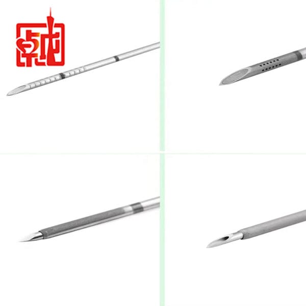 Percutaneous lung biopsy needle for minimal discomfort