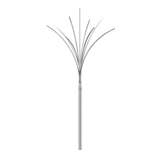 Microwave ablation needle for precise tumor treatment