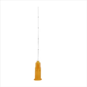 Blunt tip cannula needle for safe tissue insertion