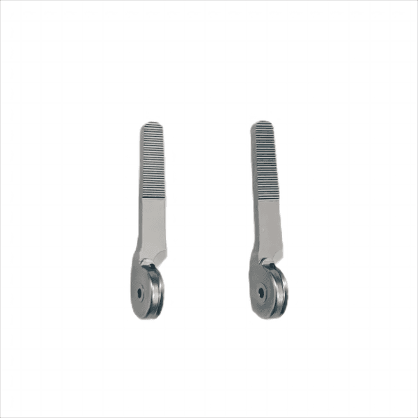 High-precision forceps tip for laparoscopic surgical instruments