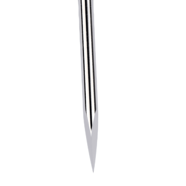 Surgical needle for drainage of bodily fluids