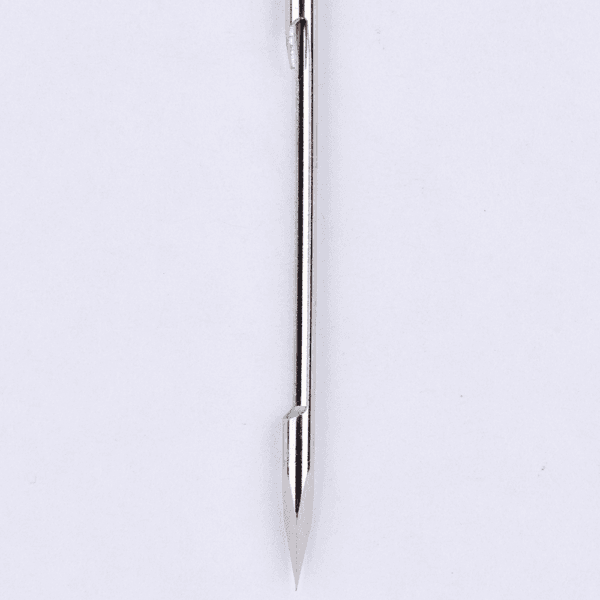 Sharp point stainless steel needle for precise punctures