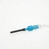 Ultra-sharp blood lancet needle tip for painless blood collection