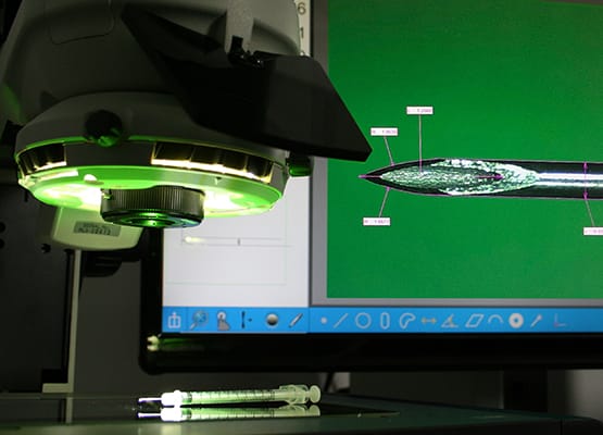 ZorayPT | Application Note Hypodermic needle