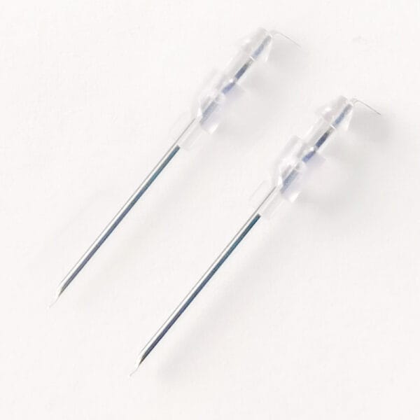 Blood lancet needle for precise blood sampling