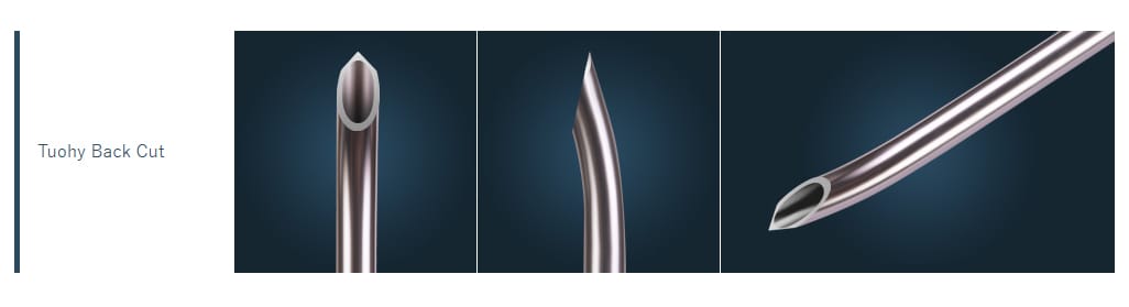 Tuohy back cut, puncture needles, biopsy needles | ZorayPT