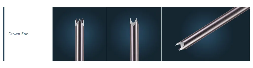 Crown end, puncture needles, biopsy needles | ZorayPT
