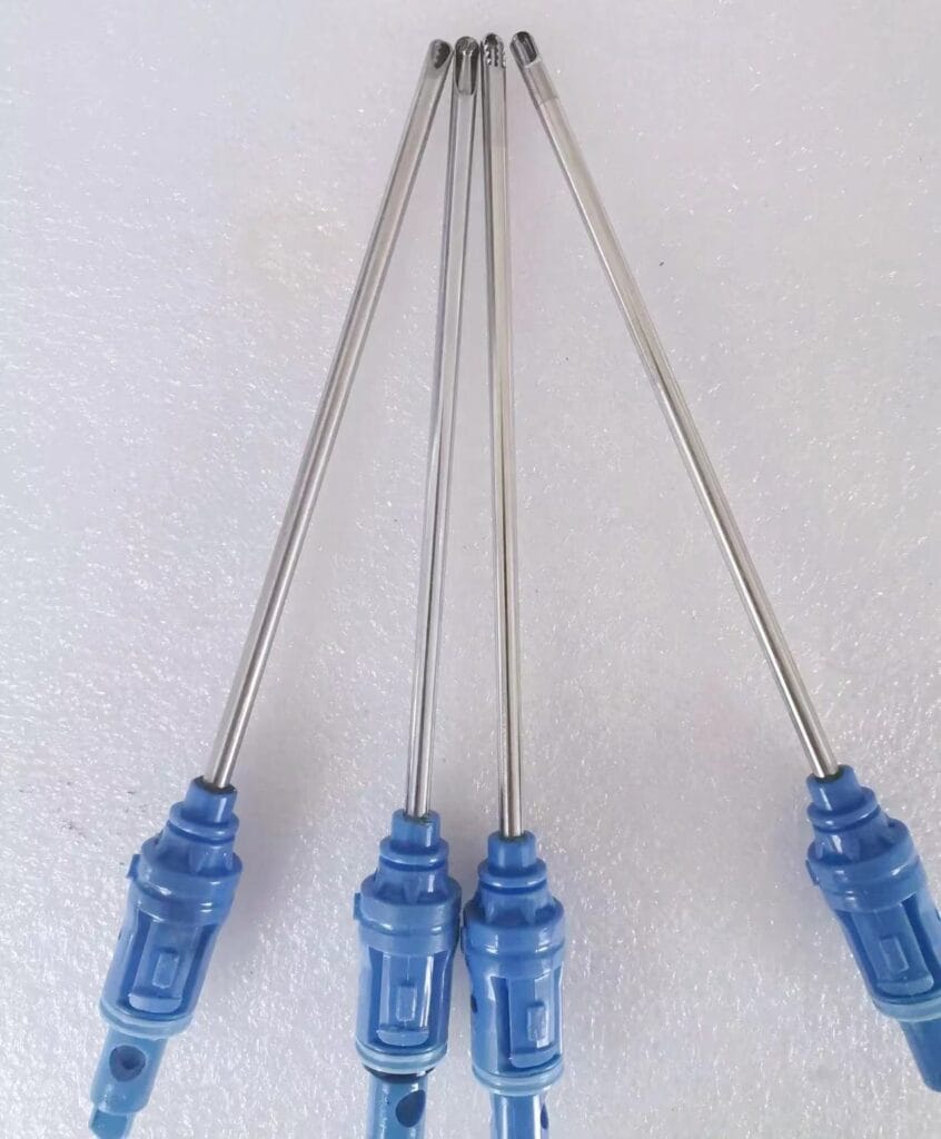 ZorayPT’s custom ENT Shaver Blades for sinus surgery.