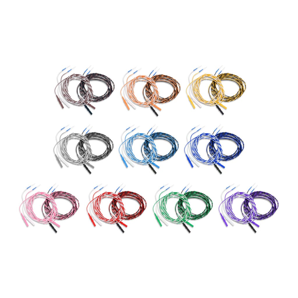Disposable subdermal twisted paired needle electrode by ZorayPT OEM